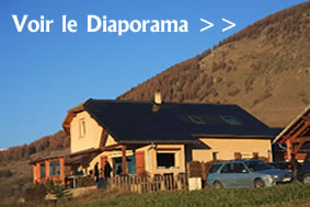 lien vers le diaporama présentant l'installation tournesol à Ancelle, toiture photovoltaïque Sunlap de Saint Gobain Solar avec Vincent Esmieu et éco6tm