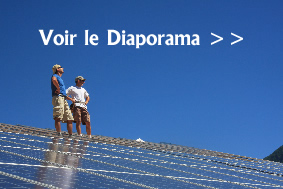 lien vers le diaporama d'une installation photovoltaïque ne Polycristallin à Embrun Hautes Alpes, fournisseur éco6tm